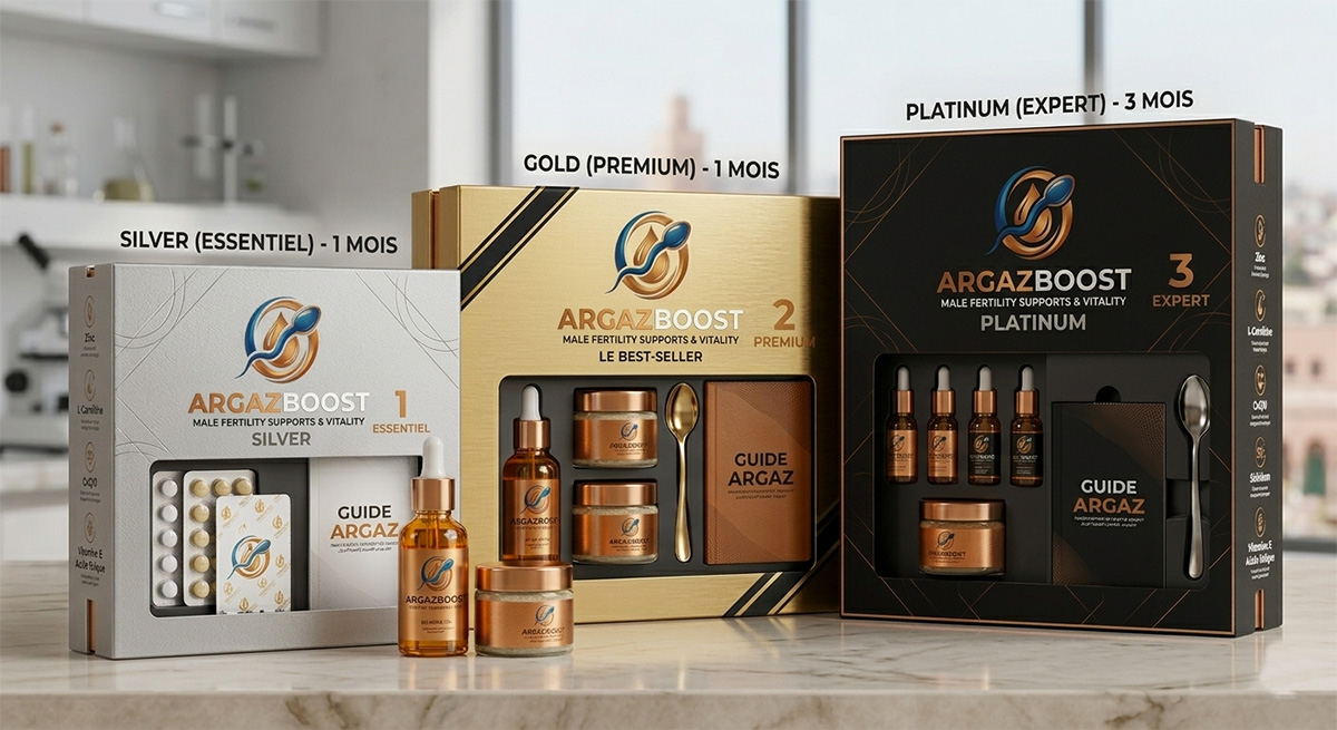 Fertilité & Vitalité Masculine ARGAZBOOST