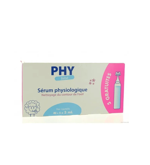 GILBERT SERUM PHYSIOLOGIQUE 40+5 UNIDOSES GRATUITS