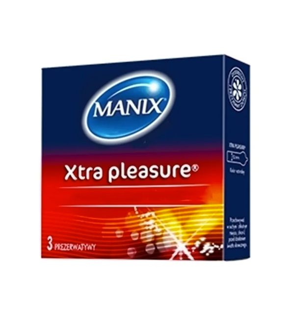 Manix Xtra Pleasure – 3 Piéces