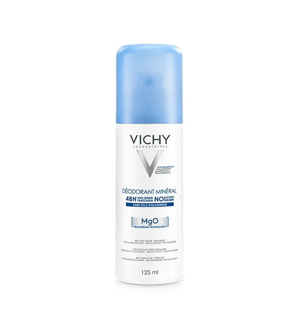 Vichy Déodorant Minéral Aerosol 48H – 125 ml