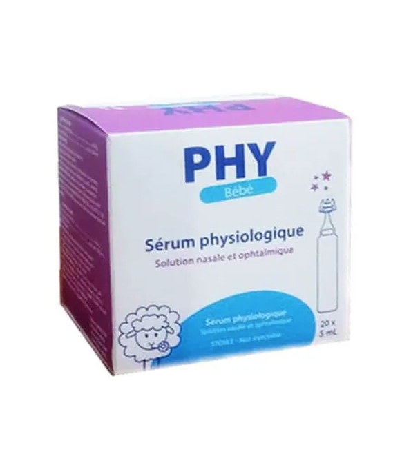 GILBERT SERUM PHYSIOLOGIQUE 20 UNITES x 5ML